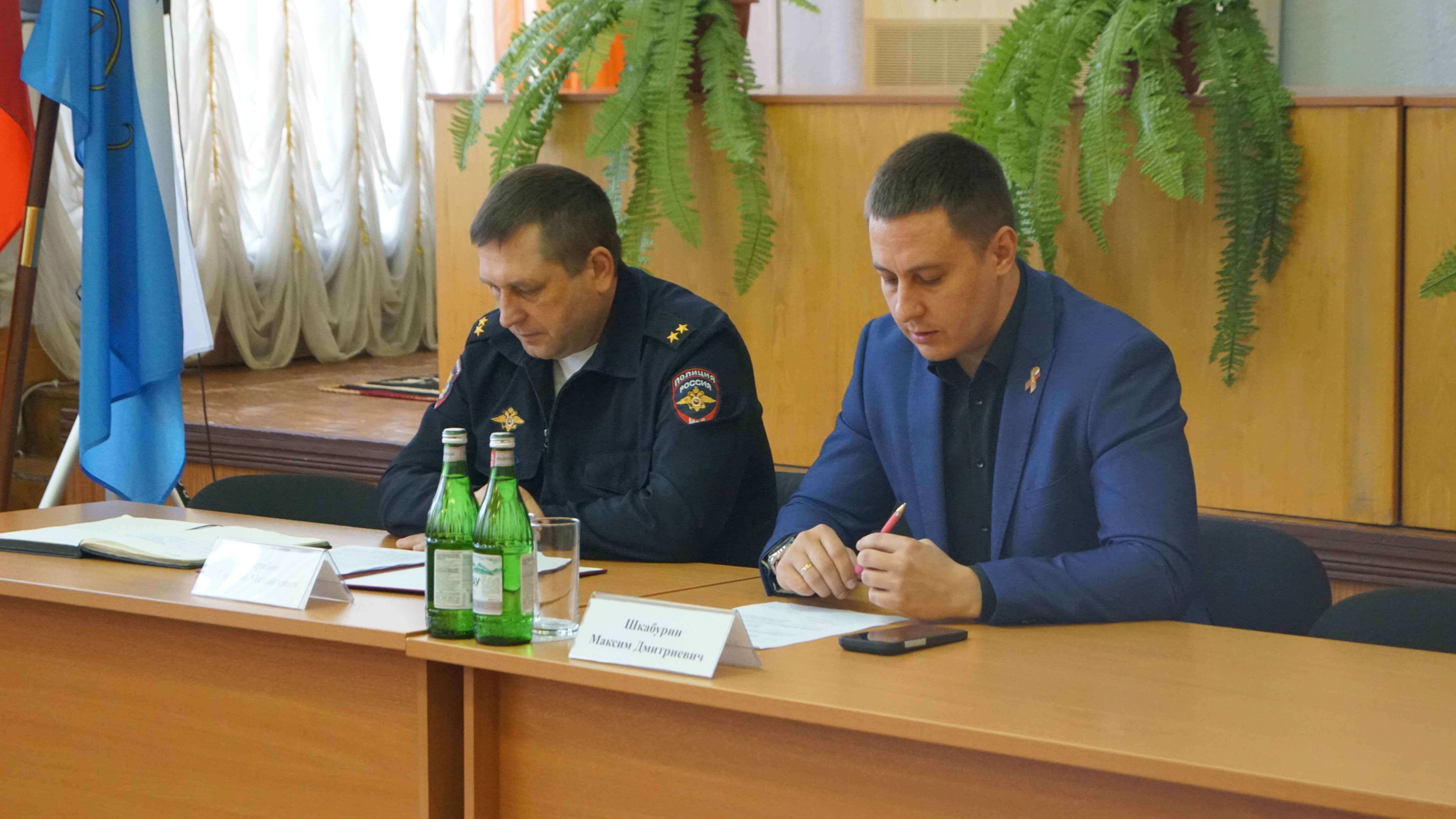 Заседание муниципального штаба народных дружин.