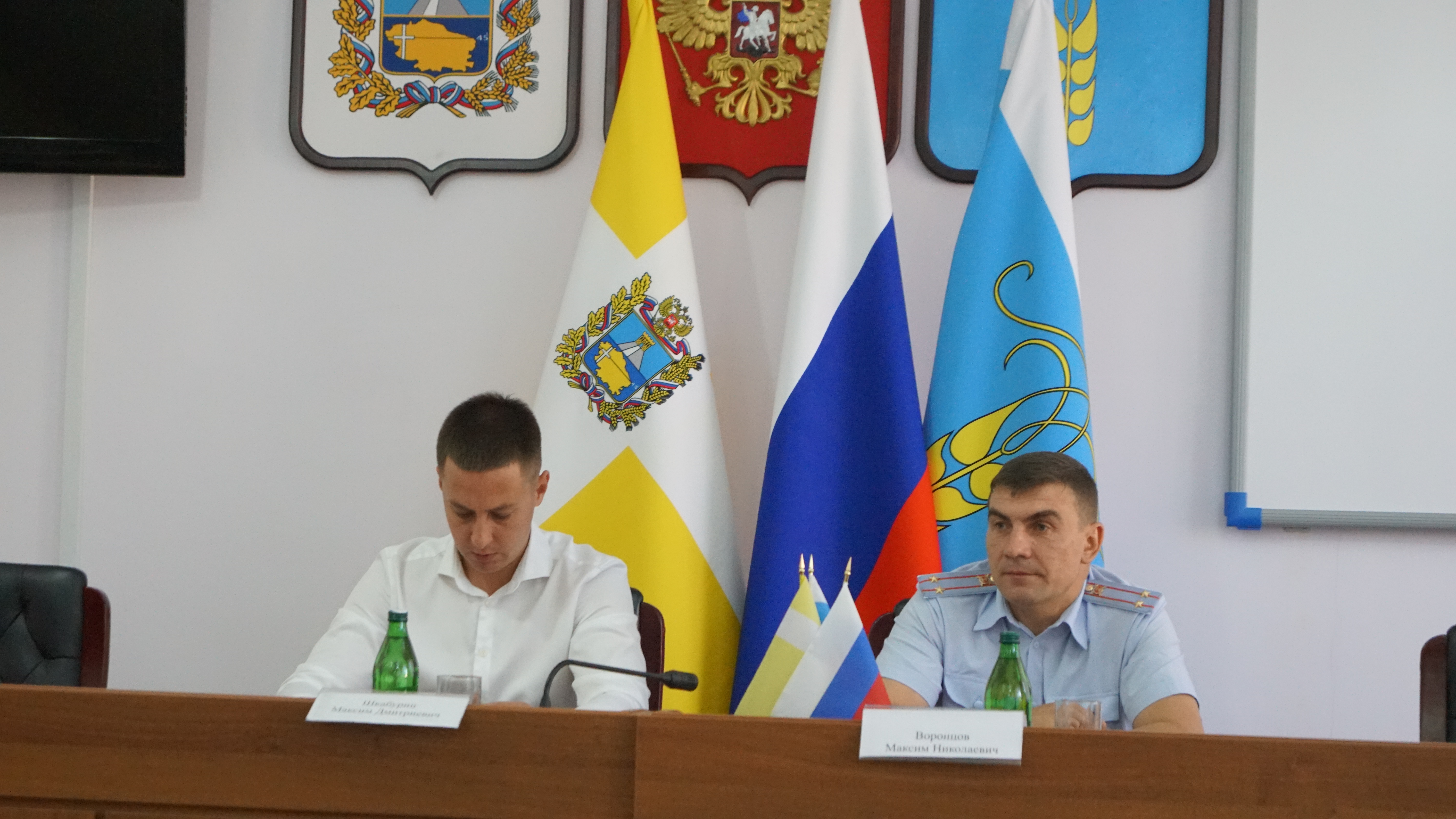 Заседание муниципального штаба народных дружин.