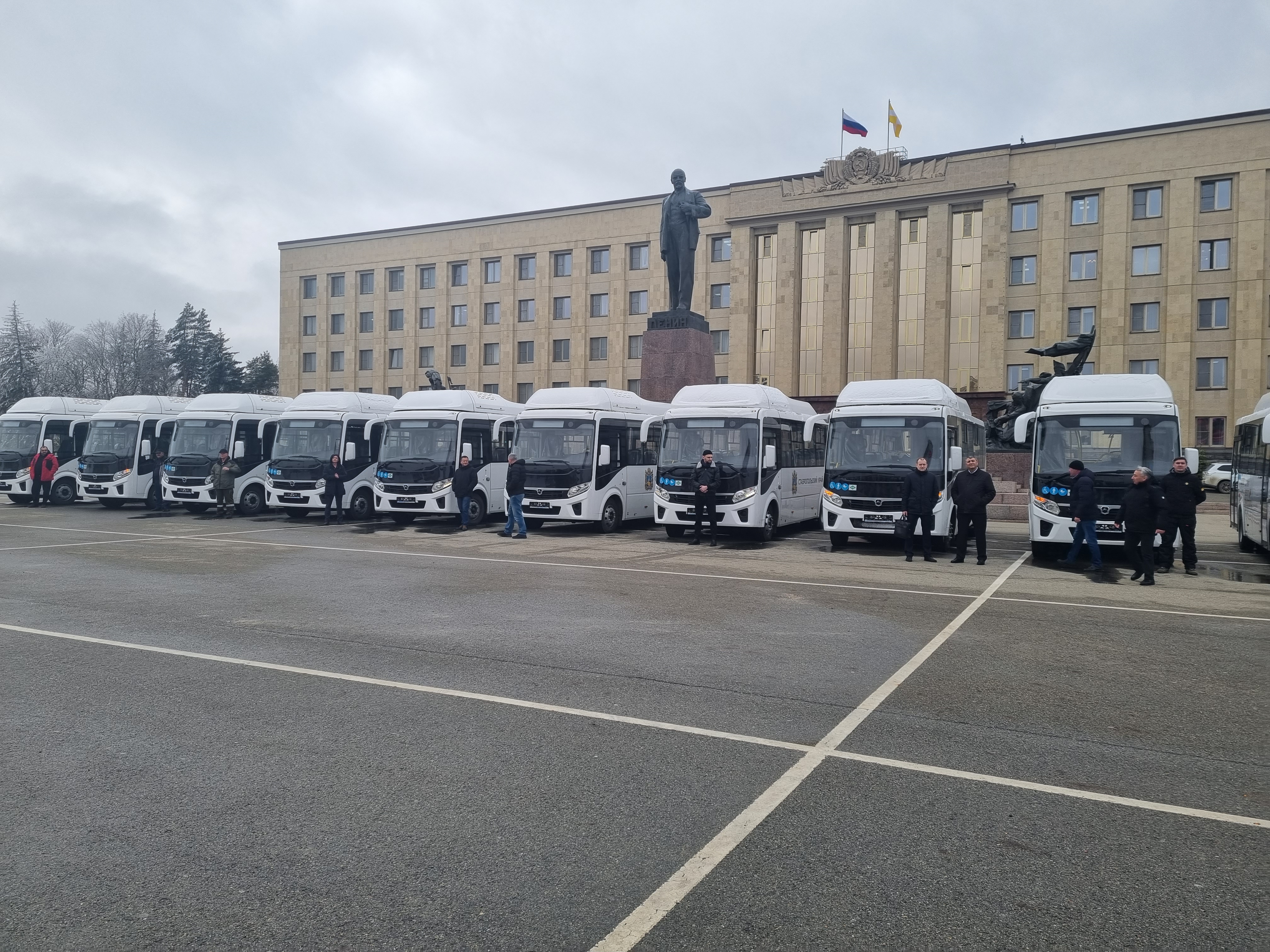 Об обновлении подвижного состава общественного транспорта на Ставрополье по нацпроекту.