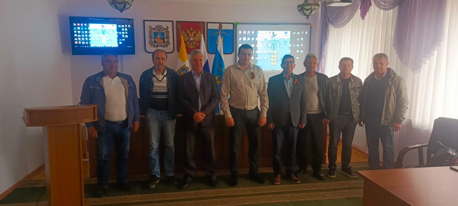 Совещание с аграриями Грачевского округа.