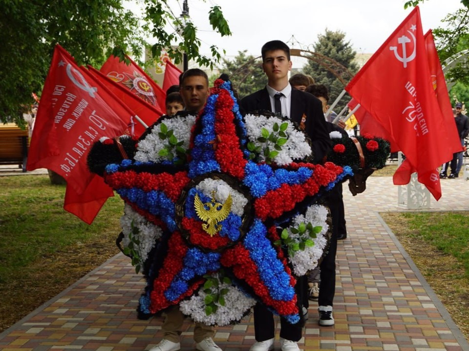 Митинг, посвященный Дню Победы, состоялся в Грачевке.