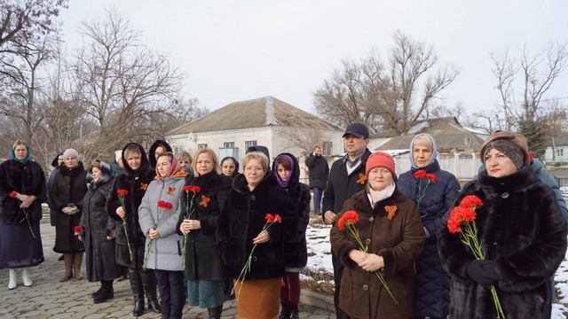 Митинг, посвященный 79-ой годовщине освобождения округа от фашистских захватчиков. Митинг, посвященный 79-ой годовщине освобождения округа от фашистских захватчиков.